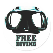Freediving Sticker