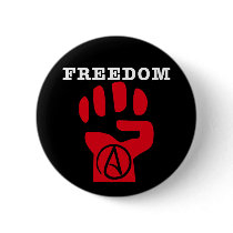 Freedom atheist button