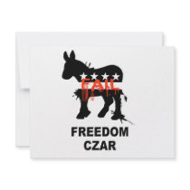 Freedom Czar Invitations