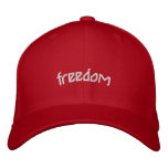 freedom embroidered hats