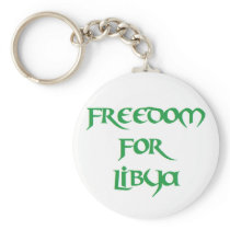 Freedom for Libya Keychains
