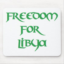 Freedom for Libya Mousepads