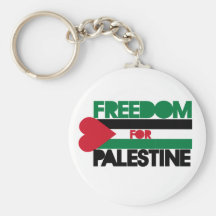 Freedom for Palestine Keychains