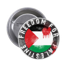 Freedom for Palestine Pinback Button