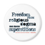 Freedom from Religious Dogma magnets