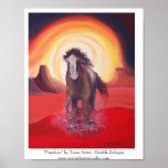 "Freedom"Horse Poster