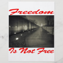 Freedom Is Not Free #003 Full Color Flyer