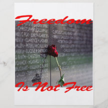 Freedom Is Not Free #004 Flyer Design