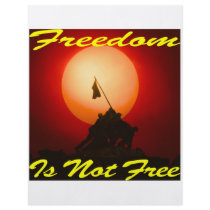 Freedom Is Not Free #007 Flyers