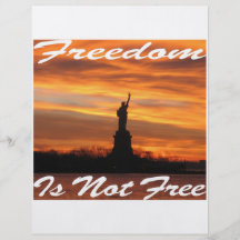 Freedom Is Not Free #008 Flyer Design