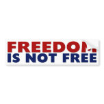 Freedom Is Not Free!