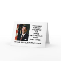 Freedom Is The Right To Question And Change Quote