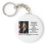 Freedom Is The Right To Question And Change Quote Keychains