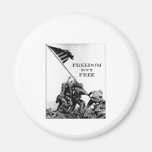 Freedom Isn't Free Fridge Magnets