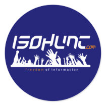 Freedom of Information Round Stickers