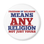 Freedom of Religion magnets