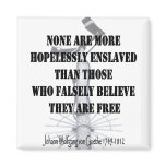 Freedom or Slavery magnets
