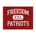 Freedom - Patriots - High School - Tampa Florida Postcards