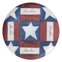 Freedom Quilt Plate