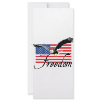 freedom full colour rack card