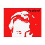 Freedom! Red (Updated) postcards