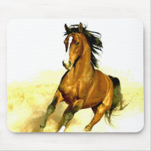 Freedom - Running Horse Mousepads