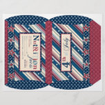 Freedom Stripe Puff Box Flyer Design
