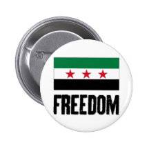 Freedom - Syria Buttons