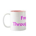 Freedom Through Slavery mugs