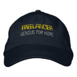 Freelancer: Genius for Hire embroidered hats