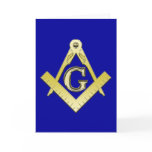 Freemasonry Symbol Card