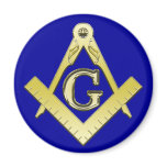 Freemonsry Symbol Magnet