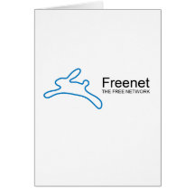 Freenet Bunny Text Card