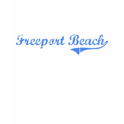 Freeport Beach Pennsylvania Classic Design Tshirt