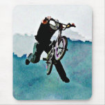 Freestyle BMX Bicycle Stunt Mouse Pads