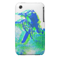 Freestyle BMX Trick Pop Art Case-mate Iphone 3 Case
