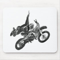 freestyling with dirt bike mouse mats