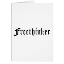 Freethinker 1 card