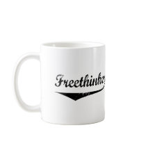 Freethinker 2 coffee mugs