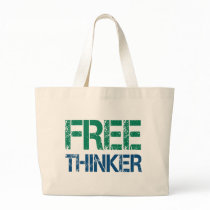 freethinker canvas bag