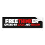 Freethinker Bumper Sticker