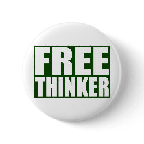 Freethinker Pinback Buttons