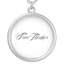Freethinker Script Pendant
