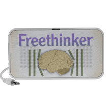 Freethinker (with brain breaking free) Speakers
