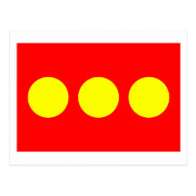 Freetown Christiania Flag Postcard