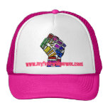 freewillpower: winning pink cap mesh hats