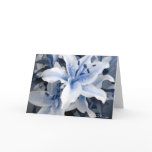 Freeze From Blue Series Greeting Card