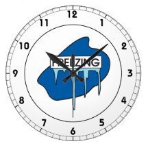 Freezing Wall Clock