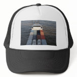 Freight ship on the Meuse, Rotterdam Hat