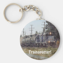 Freight Train Engineer Drivers Key-Chains Keychains